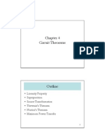 Chapter 4 - Circuit Theorems 2 Slides Per Page