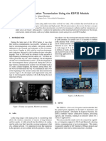 Radio Waves. Applications in Information Transmission Using The ESP32 Module