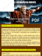 Tema 3. El Liderazgo de Moisés