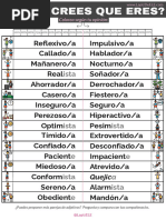 Colorea Cómo Eres