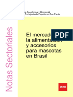 ICEX - 2006 - El Mercado de La Alimentación y Accesorios para Mascotas en Brasil