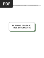 Plan de Trabajo Del Estudiante