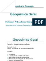 C1. Introdução Ao Estudo Da Geoquímica