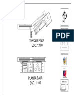 Tercer Piso ESC. 1:100: Biblioteca