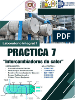 Practica 7, Lab 1, Intercambiadores de Calor