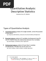 Quantitative Analysis