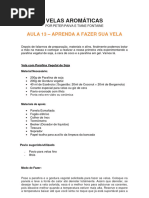 Aula+13+ +Aprenda+a+Fazer+Sua+Vela