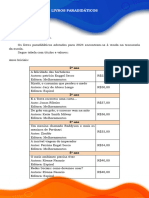 Livros Paradidáticos 2024