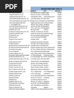 Directory of Members (5) Machine Tools