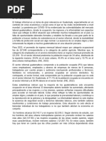 Trabajo Informal en Guatemala