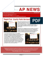 Ap News: People First - Quality Public Services Are Key