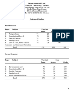 LL.B (THREE YEAR COURSE) Part-I (Sem I&II)