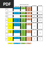 Mid Term Exam Time Table