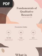 Fundamentals of Qualitative Research