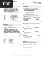 Together kl4 U7 Unit Test Standard B