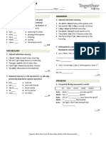 Together kl4 U7 Unit Test Support