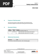 DX-D 600 - System Service Manual - Chapter 03 - Safety Instructions