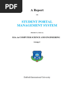 Student Portal Management System Documentation