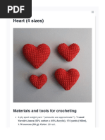 Heart (4 Sizes) - ZENKNIT