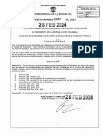 Decreto 0237 Del 28 de Febrero de 2024