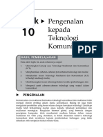 Topik 10 - Pengenalan Kepada Teknologi Komunikasi