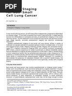 Etapificación Quirúrgica Cáncer Pulmonar