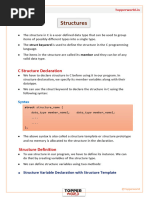 Structures in C