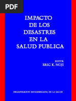 Desastres en Salud Publica