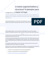 ¿Qué Son Los Textos Argumentativos y Cuál Es Su Estructura 4