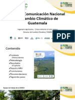 PTT Tercera Comunicacion Nacional de Cambio Climatico de Guatemala