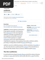 Antibiotic - Definition, Types, Side Effects, Resistance, Classification, & Facts - Britannica