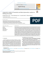 Comparative Analysis of Monofacial and Bifacial Photovoltaic Modules For Floating Power Plants