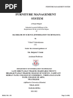 Furniture Management System FINAL