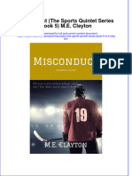 Read Online Textbook Misconduct The Sports Quintet Series Book 5 M E Clayton Ebook All Chapter PDF