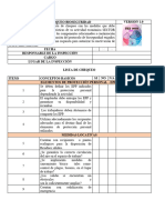 Lista de Chequeo Bioseguridad