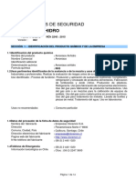 MSDS AMONIACO ANHIDRO v2