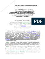 Ordin Nr. 340 Din 1999 - Autorizarea Statiilor de Cale Ferata - TECTURAT