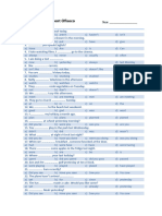 Grammar A2 Level Test