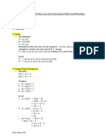 Latihan Review Pra Uas Mata Kuliah Logika Informatika