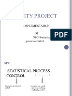 Alstom Power Internship Quality Project