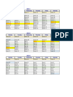 Calendario Anual Semanal 2023