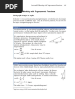 Trigonometric Modeling