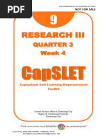 Research Iii: Quarter 3 Week 4