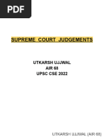 Supreme Court Judgements