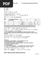 Correction Bac 2023 Physique Chimie