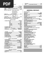 B737 NG ERU Checklist