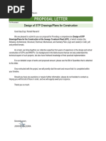 Proposal Design of STP Drawings For Construction