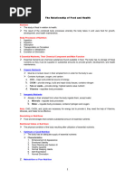 Nutrition and Diet Therapy Summary of Book