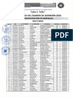 Resultados Turno Nocturno