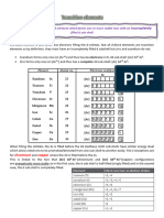 Transition Elements